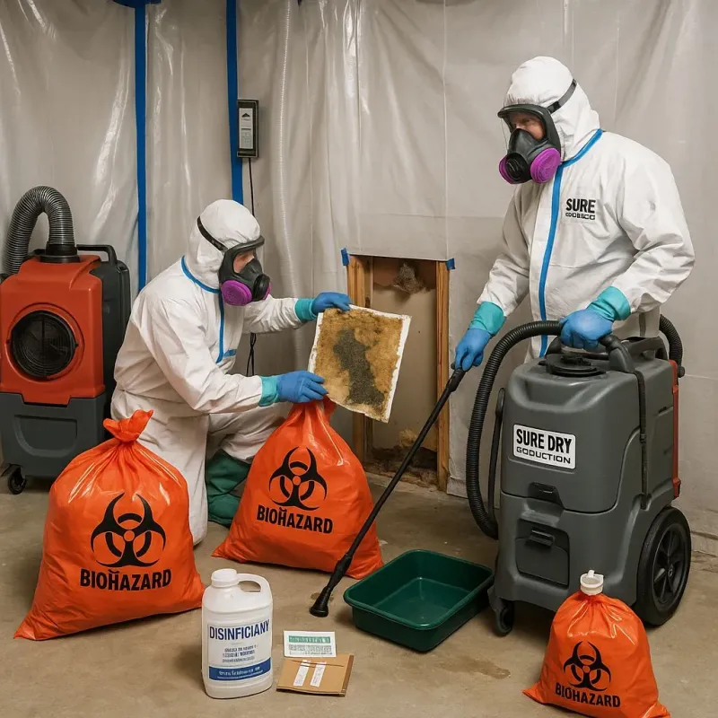 Contaminated Water Handling Protocols process in Brooktrails, CA