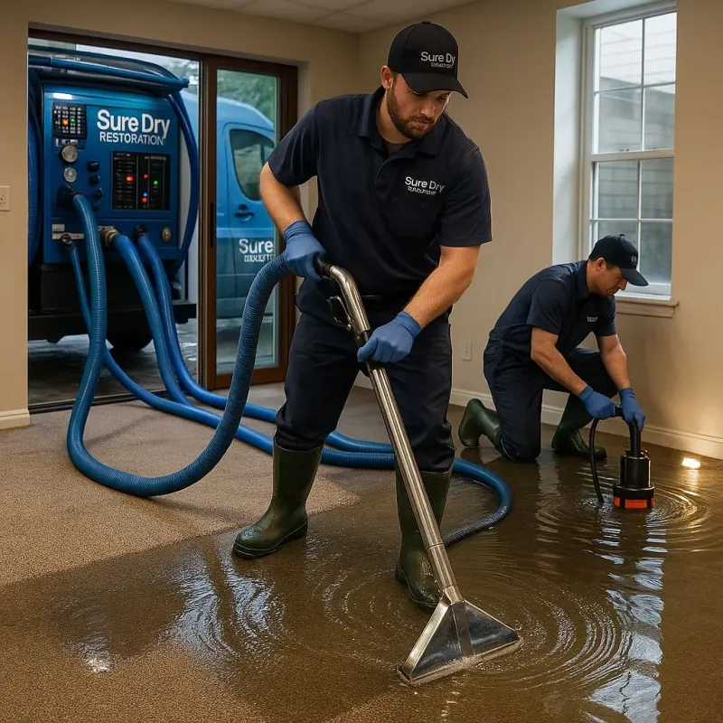 Water Extraction and Removal process in Brooktrails, CA